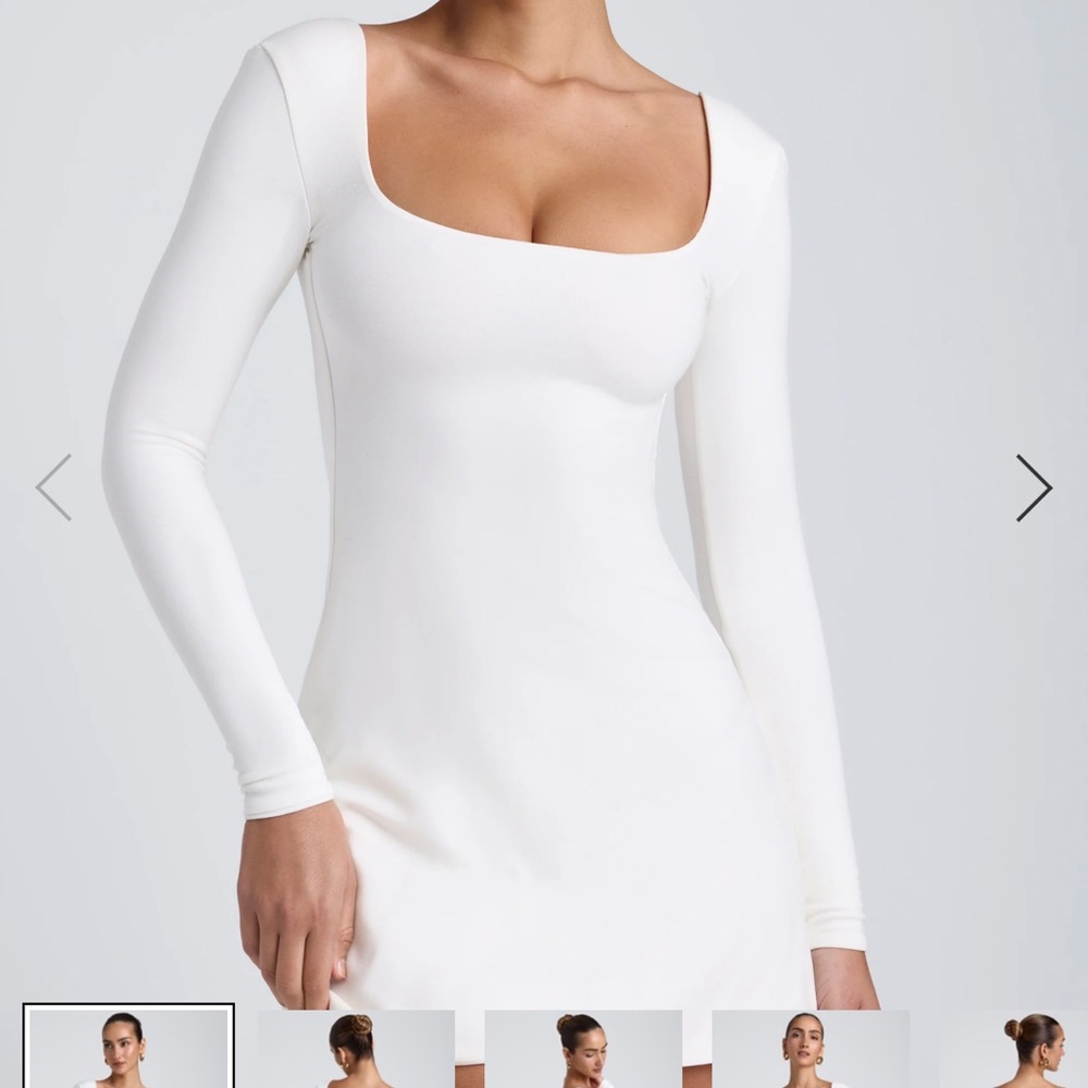 Oh Polly White Mini Dress